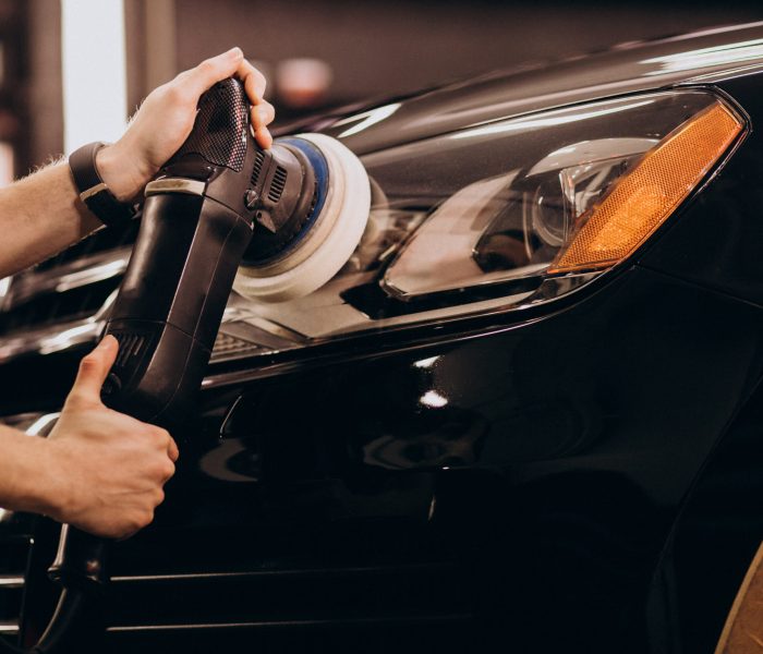 Car wash detailing station